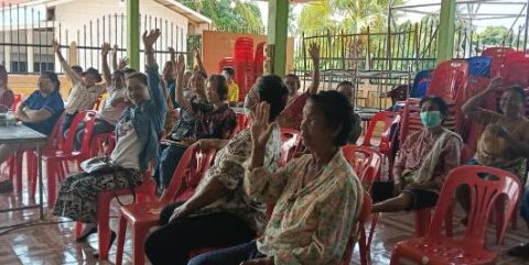 ประชุมประชาคมท้องถิ่นในระดับหมู่บ้าน เพื่อจัดทำแผนพัฒนาท้องถิ่น (พ.ศ. 2571-2575)